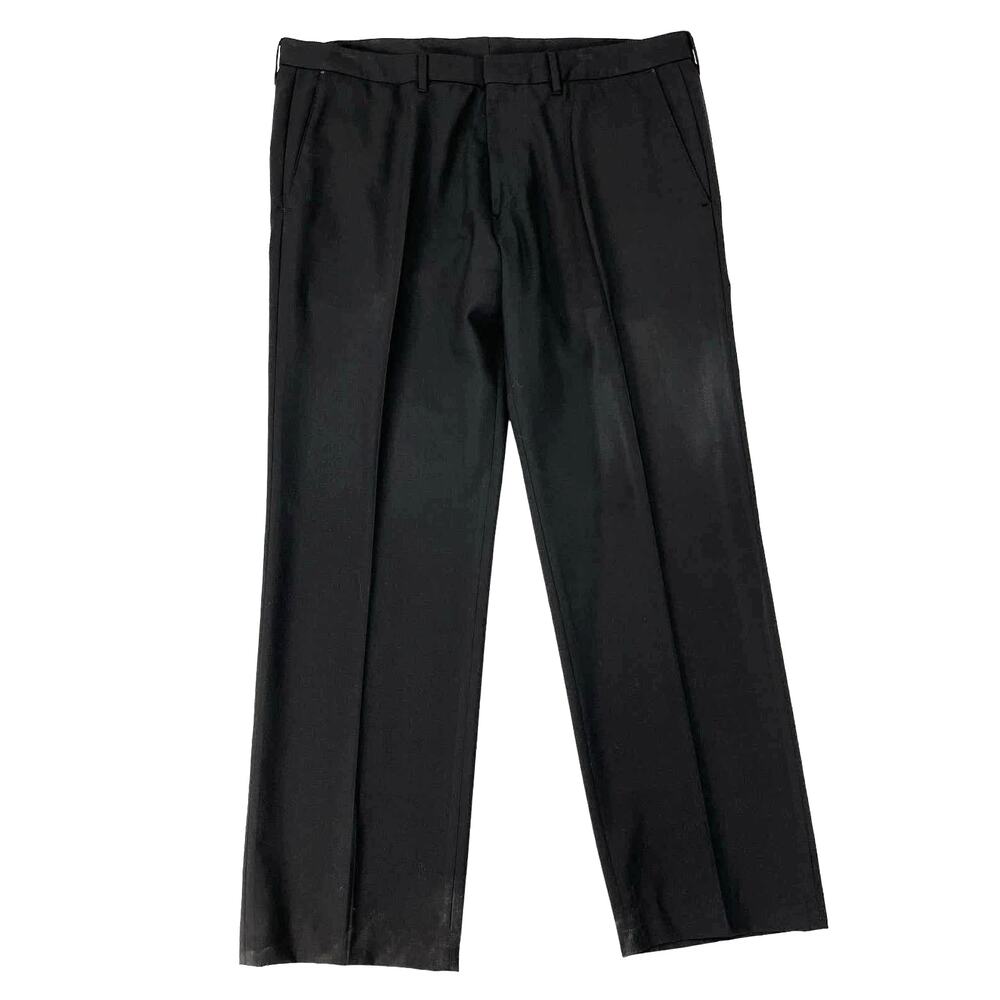 Boss Hugo Boss Black Wool Ankle Dress Pants 36R